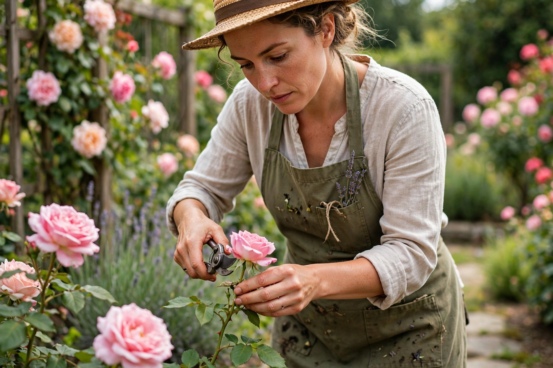Pruning rose