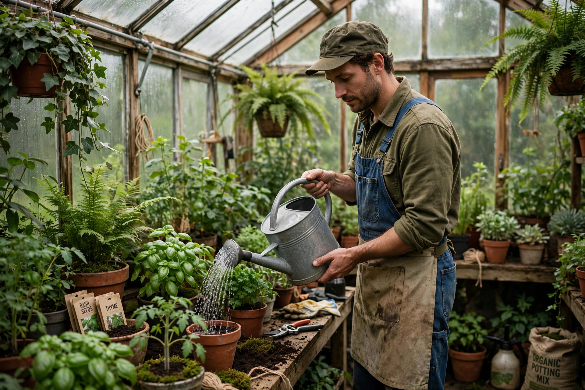 Greenhouse watering