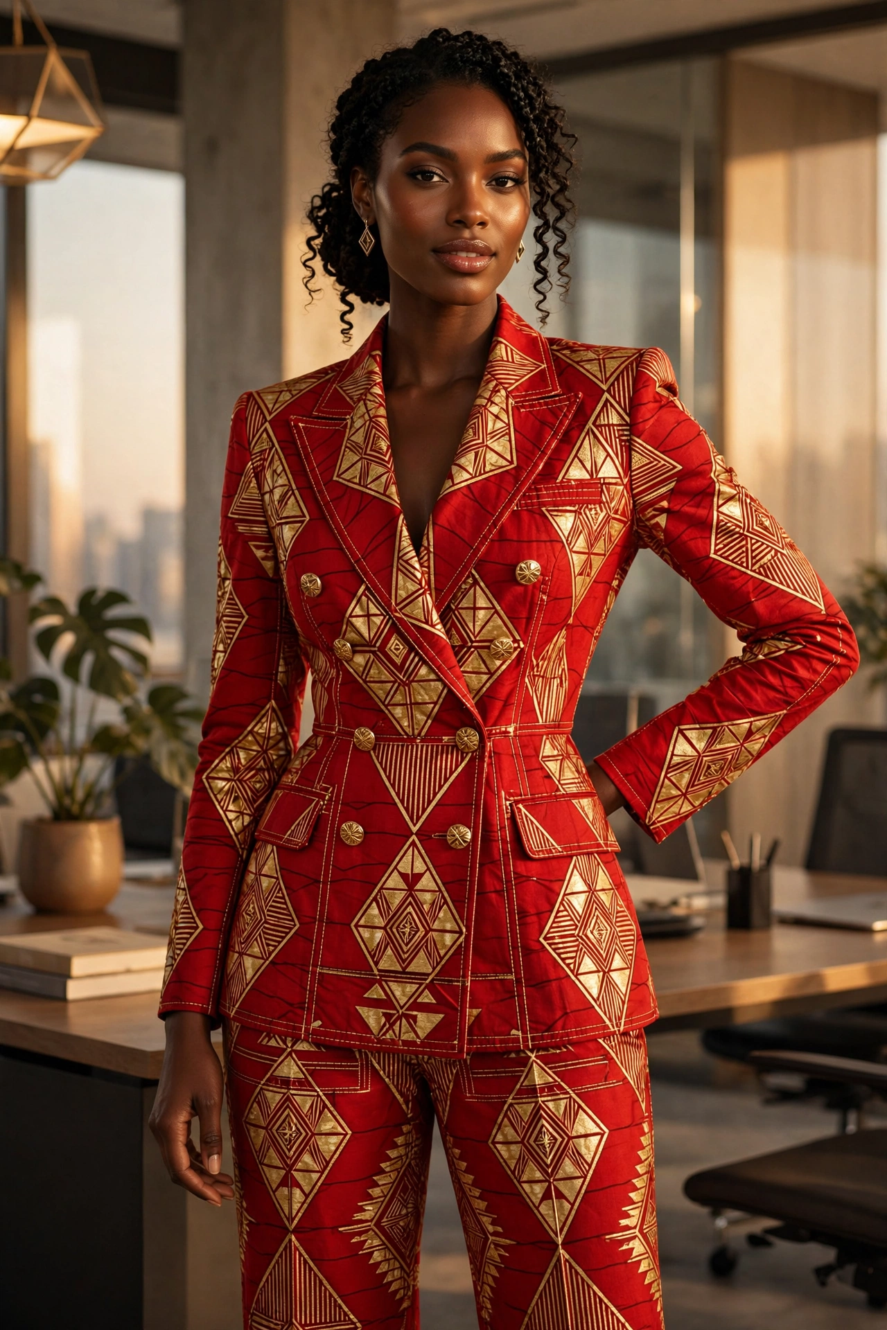 Multi-Color Festival Suit